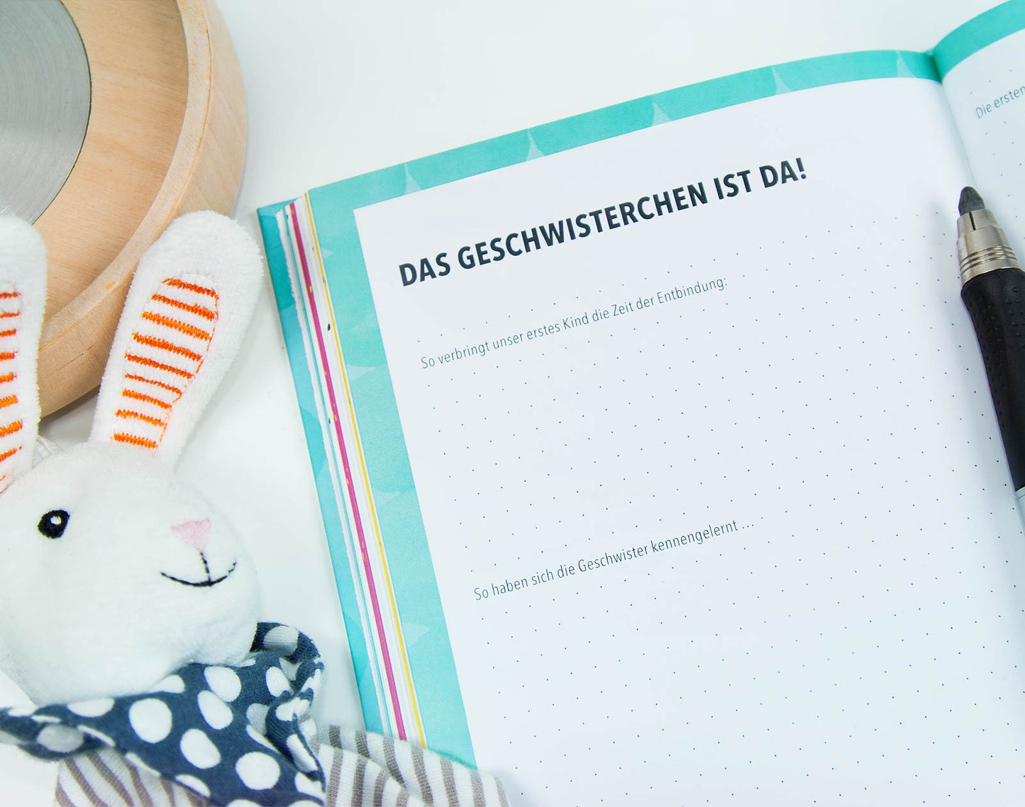 Innenseite des Albums "Meine zweite runde Sache"