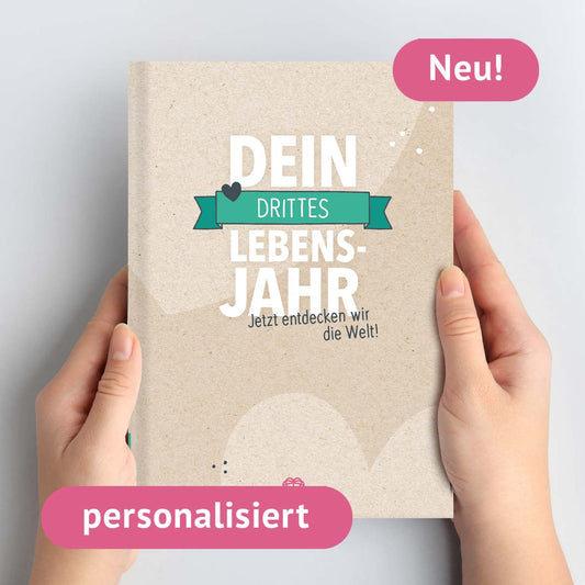 Personalisiertes Kindheitsalbum „Dein ... Lebensjahr“