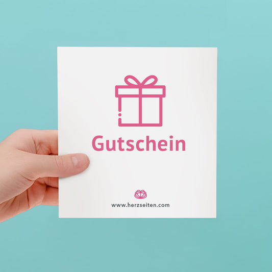 Gutschein für den HerzSeiten Shop