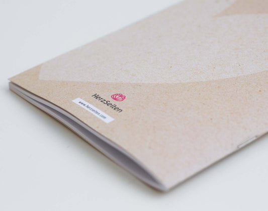 DIN A5 Notizheft "Herzen"