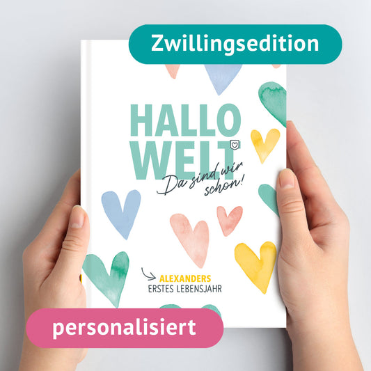 Tagebuch für Frühchen-Zwillinge