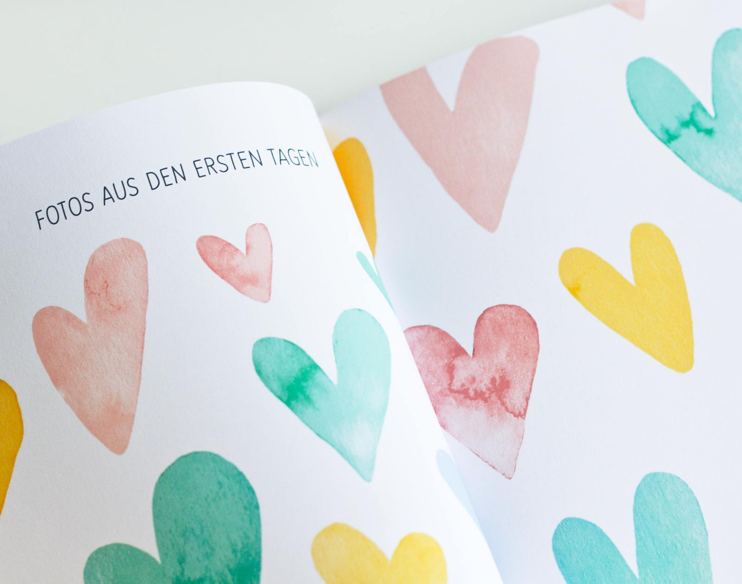 Personalisiertes Babyalbum für Adoption & Pflegschaft