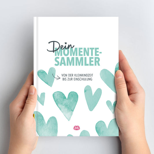 Cover des Kindheitsalbums "Dein Momentesammler"