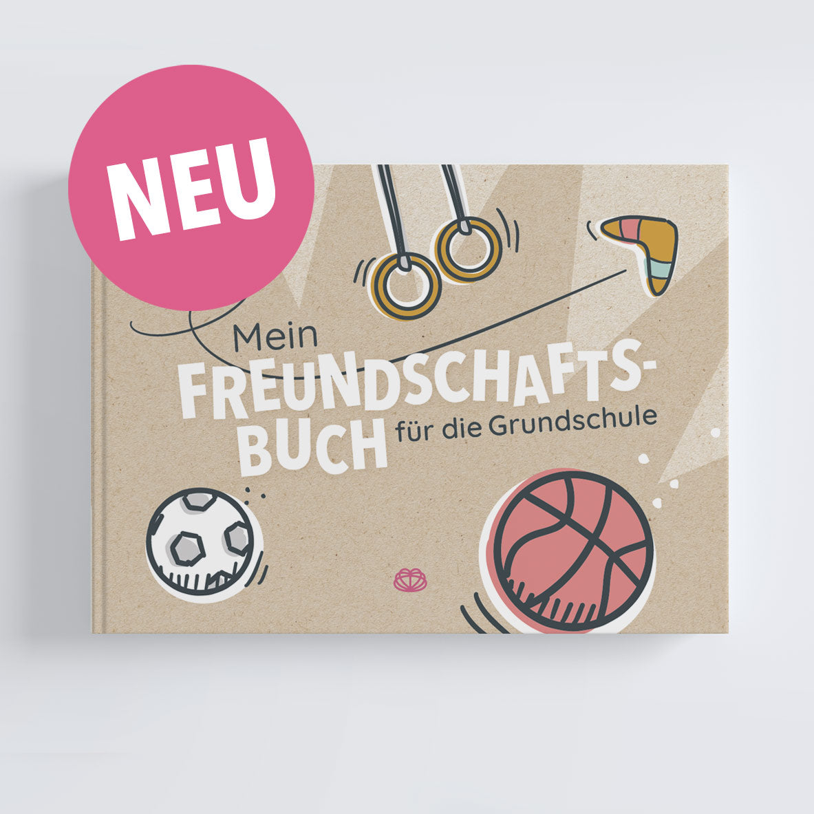 Neu: Freundschaftsbuch für die Grundschule mit Sportillustrationen und Fragen rund um Schule, Alltag und Stärken. Ideal für bewegungsfreudige Mädchen und Jungen.