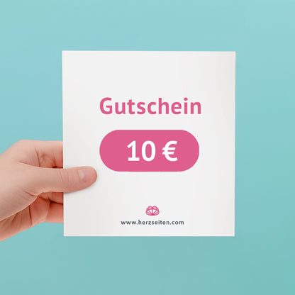 Gutschein für den HerzSeiten Shop