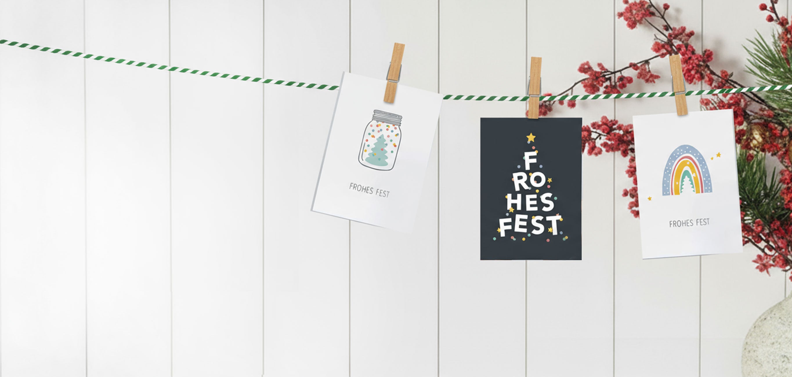 Weihnachts-Postkarten von HerzSeiten