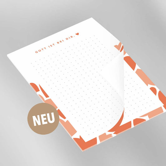 Notizblock "Gott ist bei dir."